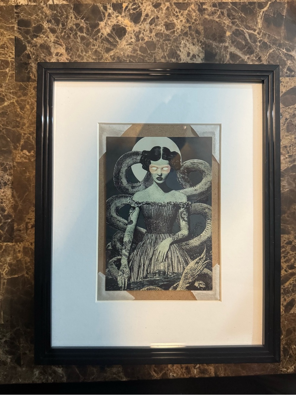 Framed Home Art Print 4x6 inch print